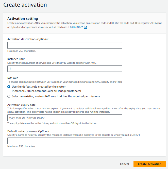 Hybrid activation